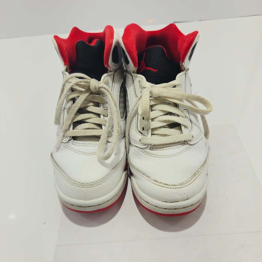 Nike Air Jordan 5 Retro Fire Red Youth Shoes